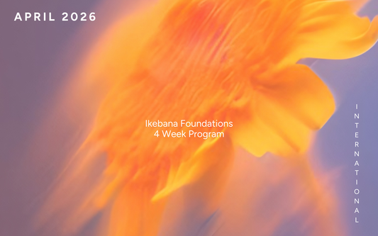 Ikebana Foundations Course | April 2026 | Flower Club