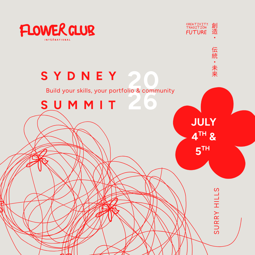 Sydney Summit 2026 | Ikebana & Floral Design Weekend | Flower Club